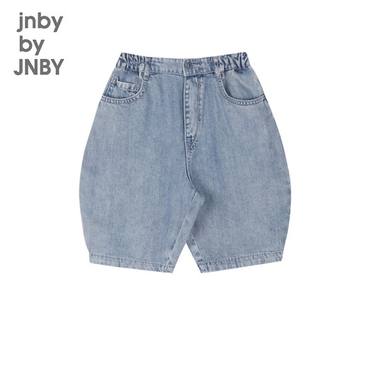 jnby by JNBY江南布衣童装环保落裆牛仔中裤休闲舒适夏男女童儿童1O6E1396H 995/牛仔洗兰 150 cm