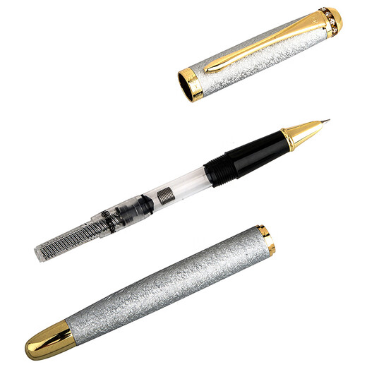 HERO fountain pen 1520 white velvet colorful fine tip men's and women's iridium gold pen practice pen office signature pen DIY customization