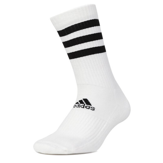 阿迪达斯（Adidas）男袜女袜中性袜子夏季运动袜跑步健身舒适透气休闲 白色FH6628 M