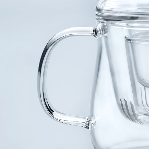 Yipot Tea Teapot Glass Tea Set Teapot Glass Tea Cup Mini Teapot Glass Tea Set Set Fengyu Pot Large Spout Easy to Clean