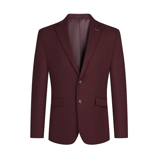 Qipai Wool Suit Suit Men's Suit Spring and Autumn Wool Business Suit Dress