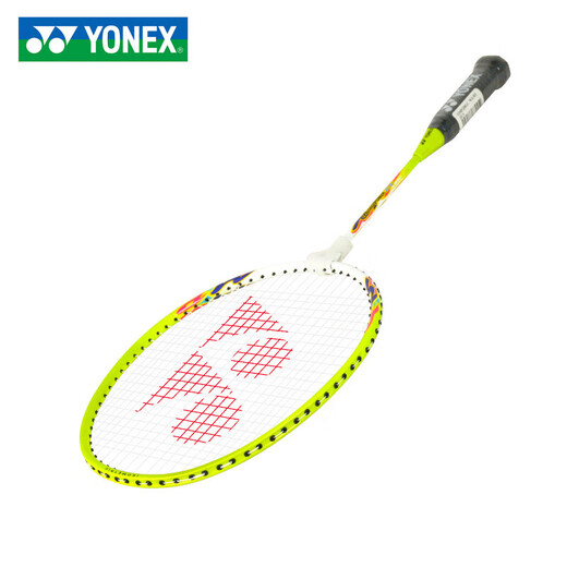 YONEX尤尼克斯儿童羽毛球拍6-13岁初学者超轻单拍小学生青少年专业训练 MP2JR 柠檬 超轻约重83克【短手柄拍 适合3-6岁 儿童初学】