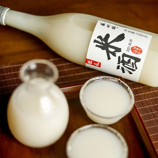 苏州桥5度桂花米酒 整箱装750ml*6瓶 低度糯米酒酿 苏州特产 