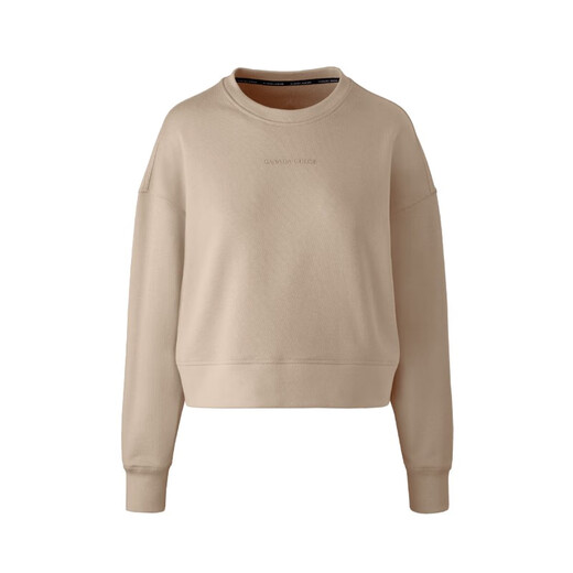 Canada Gans Muskoka Frauen lässiger Stil im Freien im Freien runden Hals Pullover Sweatshirt 7409W 1283 Dünenfarbe xs