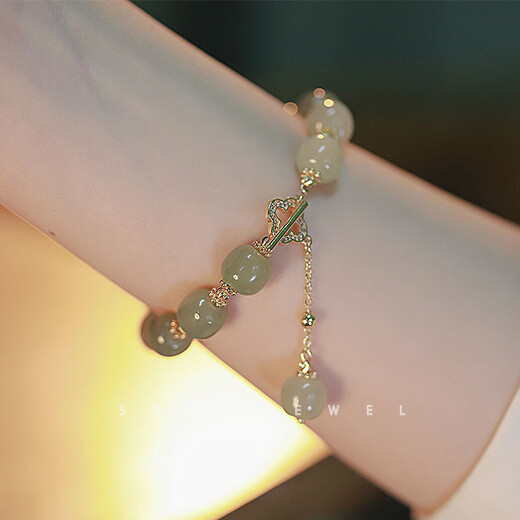 
Three Life One Life Fu brand retro feel ins bestie gift bracelet new style M1476 [Bow Bracelet]
