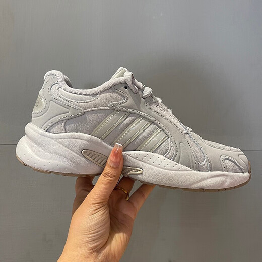 Adidas Frauenschuhe Laufschuhe 2025 Sommer neue Sportschuhe Retro Dad Schuhe Student Low Top Casual Schuhe JP8050 GW7001/GRAY 36