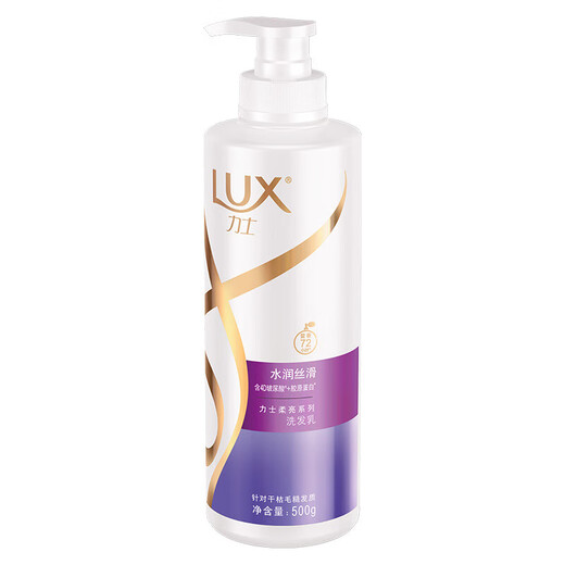 Lux (LUX) Shampoo and Shower Gel Set 2-in-1 Men's and Women's Shampoo Cream Long-lasting Fragrance Official Brand Hydrating and Smooth Hydrating Shampoo 400g + Shower Gel 350g*2 Bottles