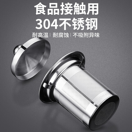 KAMJOVE teapot elegant cup heat-resistant glass tea set Kung Fu office flower teapot tea water separate cup teapot A-02