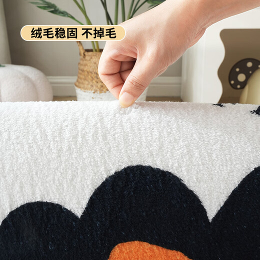 Internet celebrity ins style bay window mat window sill mat master bedroom decoration light luxury high-end balcony mat bay window mat universal for all seasons low light corner 70x180cm