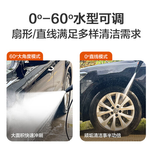 Yili high pressure car washing machine 4280G-P1800W household cleaning machine high pressure water spray gun car washing machine high pressure car washing pump