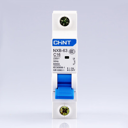 Chint (CHNT) circuit breaker DZ47 small household air switch NXB-63 single 1P10A16A25A32A63A50A NXB 1P C type 20A