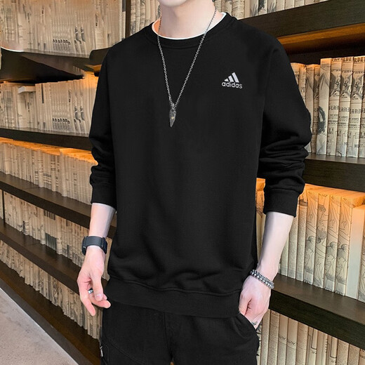 阿迪达斯运动套装男 24秋新款运动服舒适亲肤休闲卫衣棉质透 IC9329+GK9226 L/180（建议体重150-170斤）