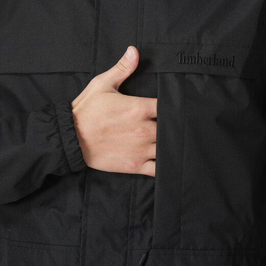 
Timberland (Timberland) men's jacket for men's jacket for spring outdoor mountaineering wear-resistant waterproof windproof hard shell hooded jacket A695W A695W001/black S 170