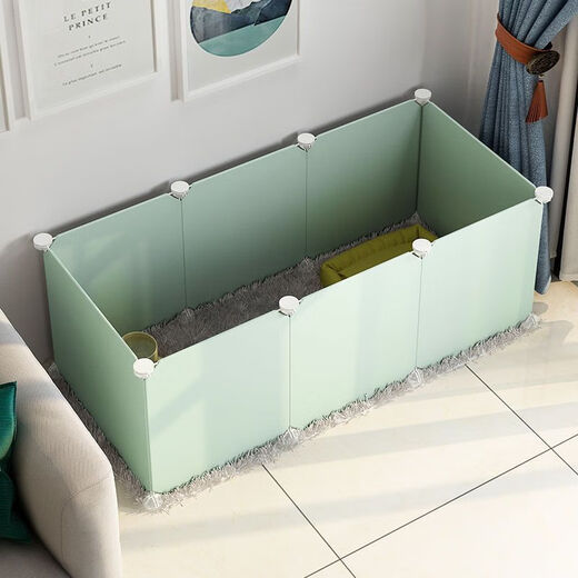 Raft core kitten cage kitten fence dog small dog rabbit indoor home isolation guardrail fence dog fence pet fence standard A type/6 pieces/70*35*35 resin paint