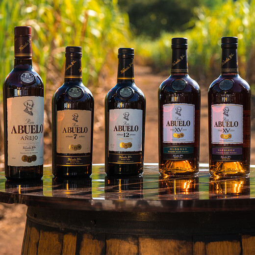 Opa (Ron Abuelo) [Importierte Originalflasche] Pana Toilette Rum Ausländischer Wein Opa 15-jähriges Cognac Barrel Rum 750ml