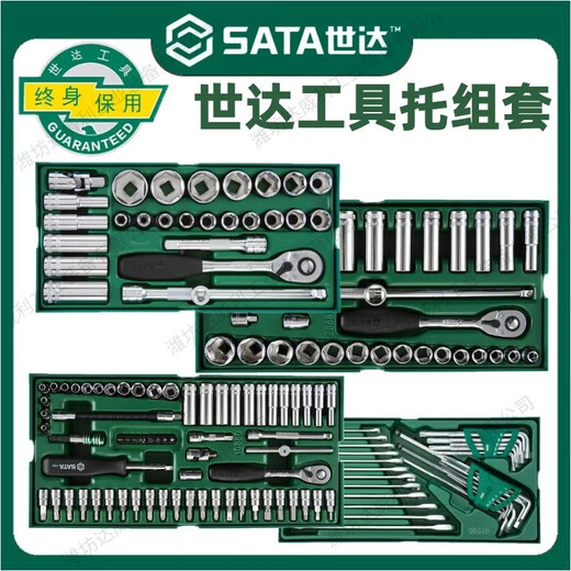 Ensemble de support de l'outil XMSJ série de clés métriques ouverture impériale Plum Blossom Sheve Set 0990109015 9901 Tool Support Set-66 Pièces 6.3 mm Series 43