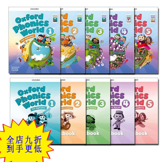 Oxford Natural Spelling Lehrbuch Oxford Phonics World OPW Neue Edition Level 12345 Klicken Sie auf Versionstufe 3 (Lehrbuch + Übungsbuch)