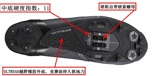 禧玛诺（SHIMANO）XC9 XC902 XC903碳底山地车精英竞赛自锁骑行鞋锁鞋 37 XC903 白色  现货可发
