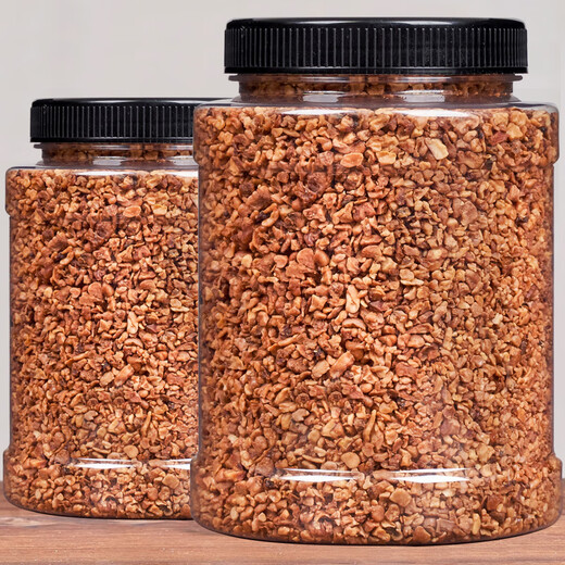 Chunjiangyue Small Pecan Kernels 2023 New Arrival Walnut Minced Meat 500g Lin'an Specialty Nut Crushed Ready-to-eat Pregnant Women Snacks Roasted Seeds Premium Large Cans Minced Kernels 1Jin Jin equals 0.5kg (net content 50