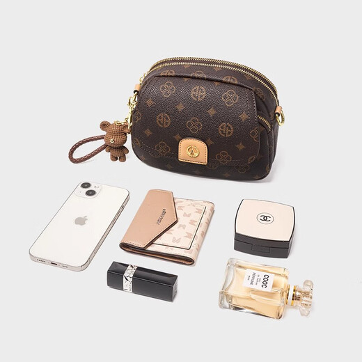 Sac à coups intelligents CK sac pour femmes sac incliné sac à bandoulière pour femmes Nouveau petit sac rond imprimé cadeau d'anniversaire de la Saint-Valentin.