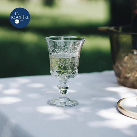 LA ROCHERE Made in France LA ROCHERE Baroque palace style Amboise goblet red wine glass glass water cup Amboise goblet 260 ml