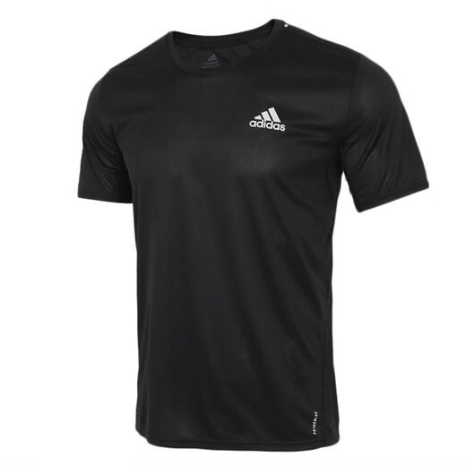 阿迪达斯 （adidas）男装 运动休闲纯棉圆领透气短袖T恤上衣GP4885海外直邮 HI3291 M