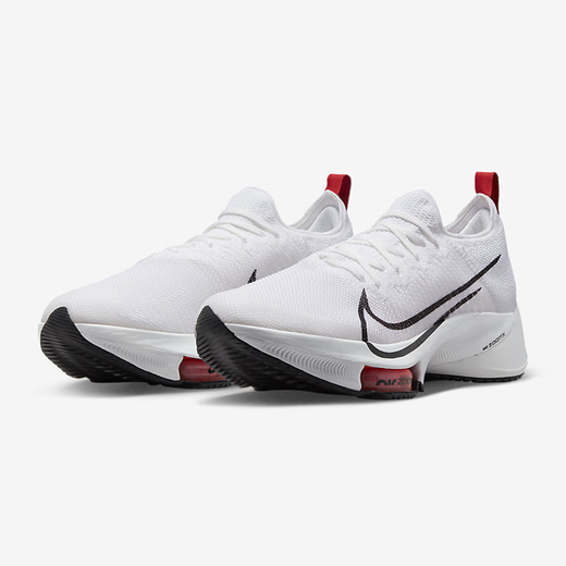 
NIKE Air Zoom Tempo NEXT Shock cushioning and wear-resistant Lightweight and breathable Men's sports running shoes White/CI9923-105 40 Standard US7