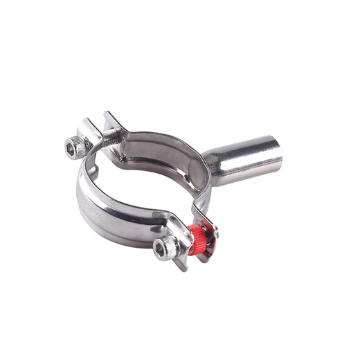 Lu Yueting 304 stainless steel pipe bracket cylindrical fixed buckle pipe code hoop sanitary pipe pipe clamp pipe clamp 304 25-28 (pipe length 45)