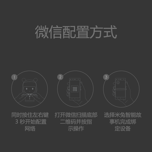 Xiaomi Mijia Xiaomi Mitu Smart Story Machine Baby frühe Bildungsmaschine Kaninchen Reis Kinder Kinder Rice Kaninchen Lernmaschine Mitu Smart Story Machine + Umarmungskleidung