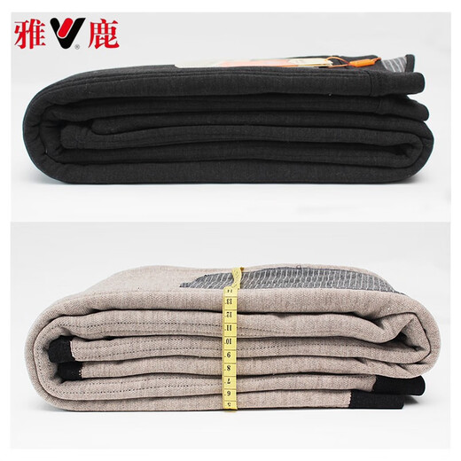 Yalu Men's Mulberry Silk Wool Warm Cotton Pants Plus Velvet Thickened Knee Pads Slim High Waist Warm Pants Youth Slim Cotton Pants Iron Gray - Silk Thickened 2XL (2.5-2.7 feet) There is weight in the size chart