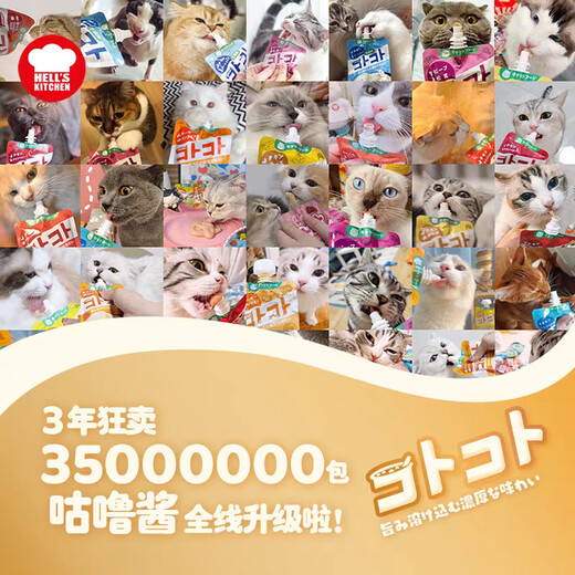 Gulu Season Gulu Sauce Hell's Kitchen Cat Hydrating Snacks for Fattening and Cheek Meat Soup Gulu Soup Soft Package for Pet Cats Adult Cat Chicken Cheese Flavor 100g (Shelf life until 25.11.01 100g90g