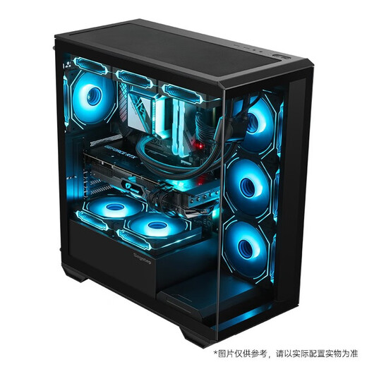 Colorful DDR5 computer host i5 14400F/RTX5070 RTX5060Ti 4060Ti live broadcast e-sports chicken game desktop DIY assembly computer complete machine with two丨i5 14400F丨RTX3050 8G