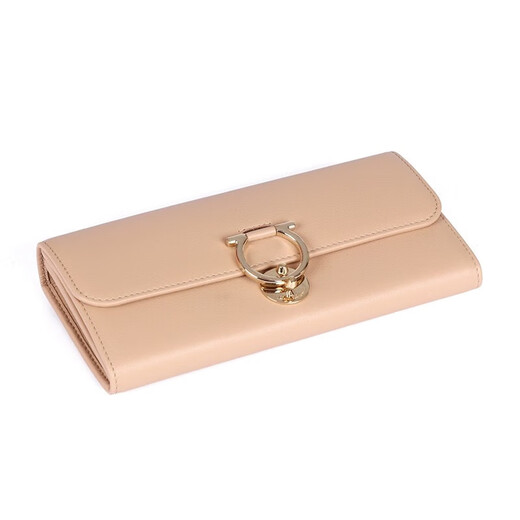 Ferragamo women's leather long wallet wallet 520 for girlfriend 22D1820684182