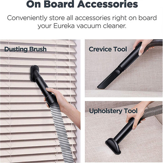 EUREKANEU182A PowerSpeed Upright Vacuum Cleaner Powerful Vacuum Vacuum 5-level Height Adjustment 2.6L