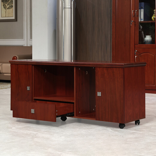 ZHONGWEI office furniture modern minimalist boss desk matching file cabinet information cabinet floor cabinet side cabinet 1.5 meters