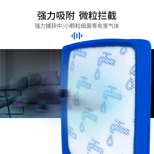 思博润配飞利浦吸尘器配件FC8471 8632 8515 8472 FC9728 9732过滤网滤芯 FC9728/9732/9735进风滤网