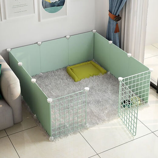 Raft core kitten cage kitten fence dog small dog rabbit indoor home isolation guardrail fence dog fence pet fence standard A type/6 pieces/70*35*35 resin paint