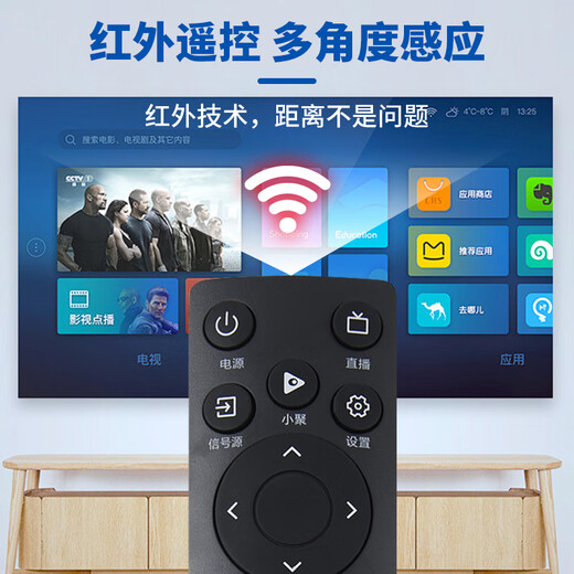 Lelandi is suitable for Hisense TV remote control CN3A75/CN3V75 5A69 3A57/17 CRF3A68Hisense universal Vidda TV L8098