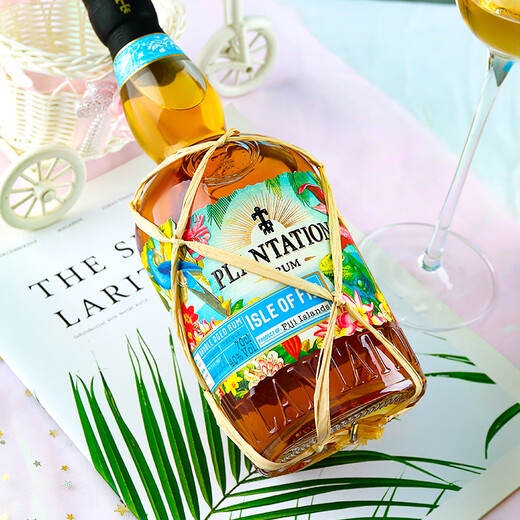 蔗园（Plantation）加勒比风味朗姆酒原瓶尽快洋酒洋酒莫吉托基酒 蔗园斐济岛屿朗姆酒 700mL 1瓶