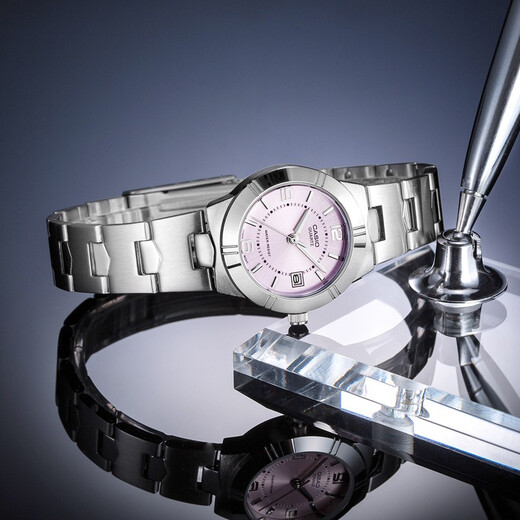 Casio (CASIO) couple watch multi-function belt quartz watch MTP-1381D-1A_LTP-1241D-4A
