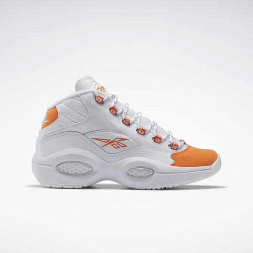 Reebok Männer und Frauen befragen Mid Orange Toe Retro Sport praktische Basketballschuhe HR1049 36