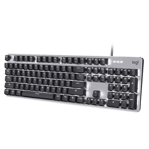 Logitech K845 teclado mecánico, juegos con cable, computadora de deportes electrónicos, luminosas de tamaño completo 104 teclas, pollo, teclado de la liga de leyendas, mouse, juego de teclado, K845 (eje rojo) + GPW segunda generación