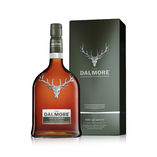大摩（THE DALMORE）7-PLUS 大摩12年雪莉桶三四重奏雪茄三桶珍藏波特桶勇气桶 威士忌 大摩四重奏1000ml