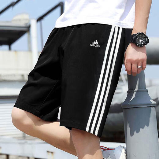 Adidas Shorts Herrenhosen 2025 Sommer neue Sporthosen Fitness-Training Casual Hosen atmungsaktive Fünf-Punkte-Hosen IC1484 IC9382 S