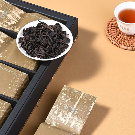 孝文家茶岩值武夷岩茶正岩肉桂一级99.6g中足火自饮礼盒装节日送礼