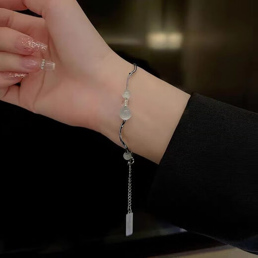 JPhznb High-End-Atmosphäre, Bestes Freundesarmband für Frauen-Nischen-Design, leichte Luxusarmband für 2024 Neue Stil