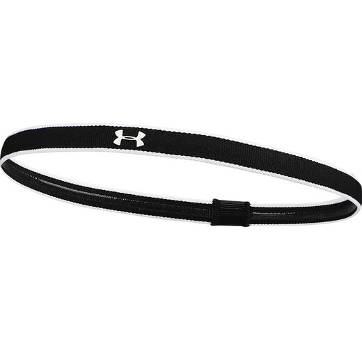 Diadema de Under Armour (Under Armour) para hombres y mujeres Deportes Deportes de sudor que abastece la cabeza de sudor que corre el cinturón anti-sudorbola diadema de baloncesto corbata corbata de corbata 22610623-001/tres paquetes