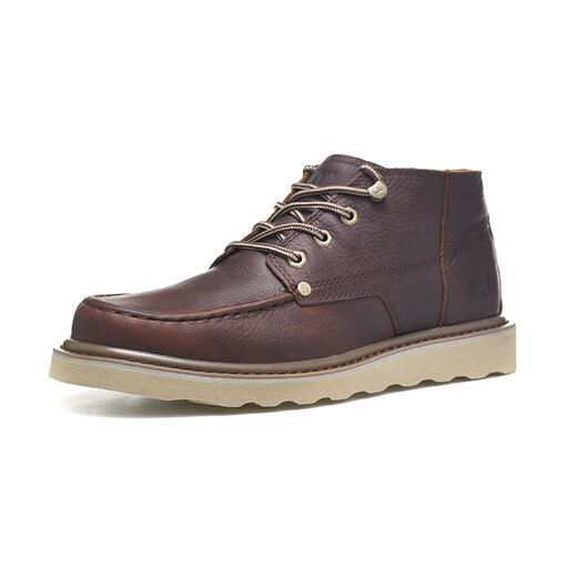Carter Cat Men's Shoes Mid Top Martin Boots Осень и зимние открытые короткие ботинки дышащие без скольжения обувь ретро британские повседневные туфли мужская коричневая 39