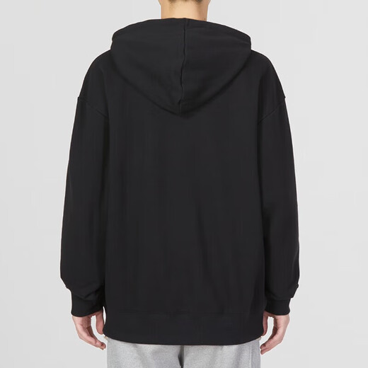阿迪达斯 （adidas）卫衣男士2025春秋季新款运动服针织连帽上衣套头衫IC9759 IC9758黑色  2XL