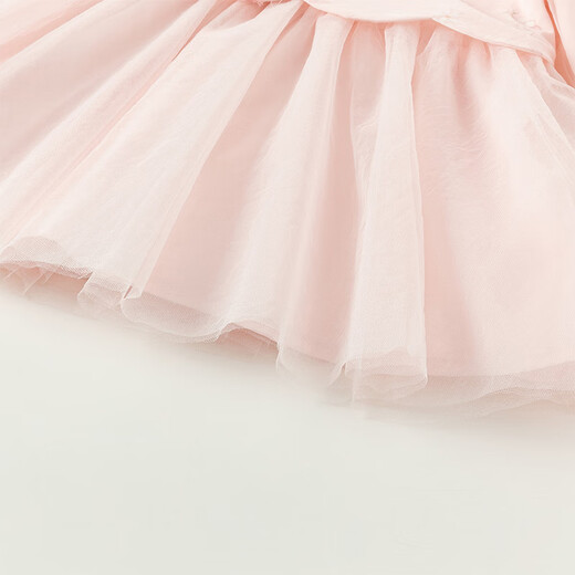 David Bella children's dress spring and autumn girls' mesh Chinese style fake two-piece Hanfu skirt